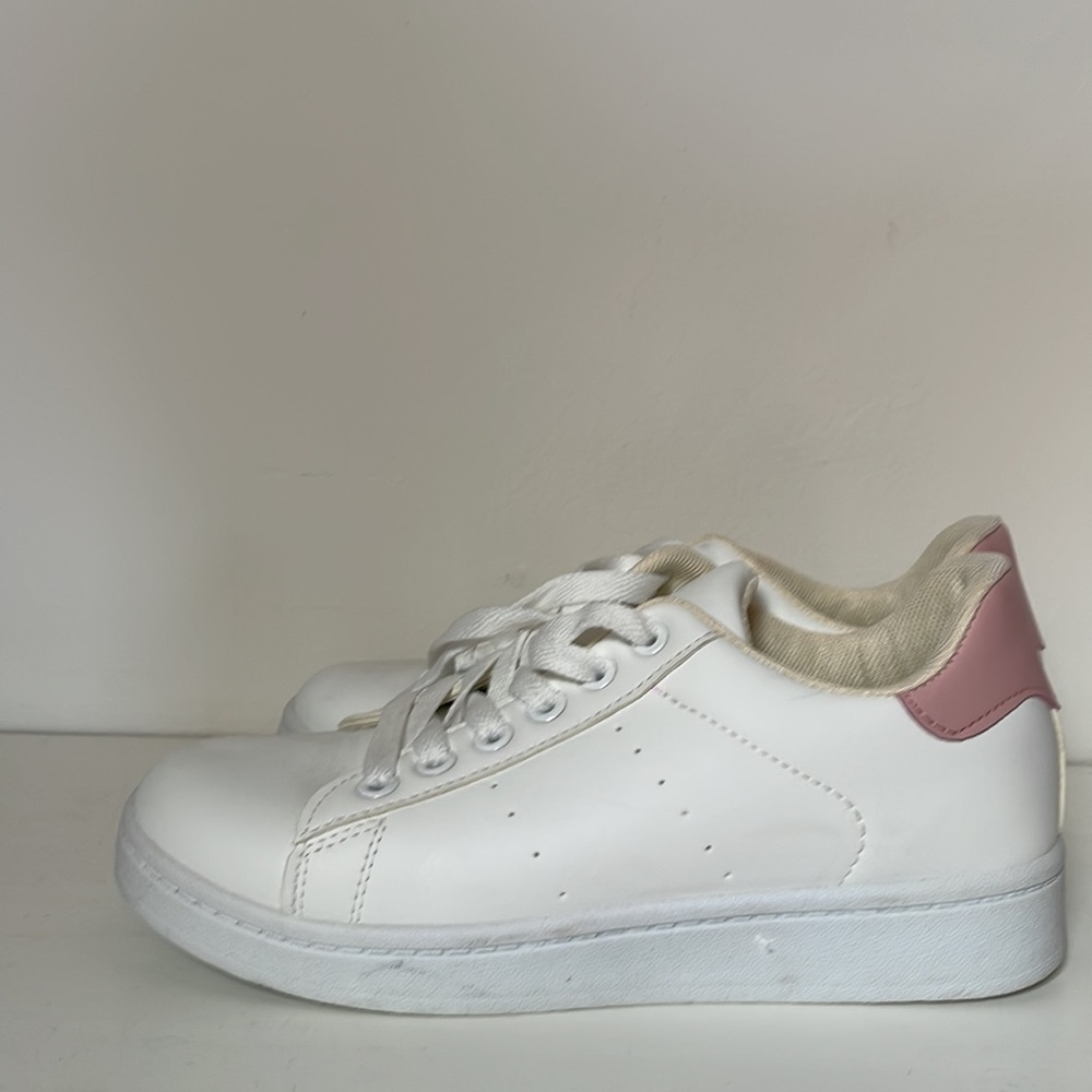 White sneakers